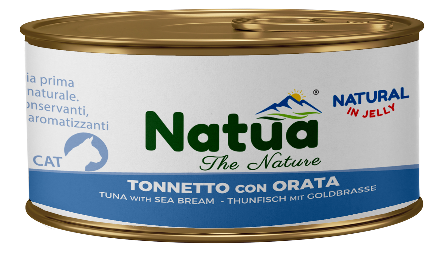 Natua jelly cat tonnetto e orata 24x150 gr