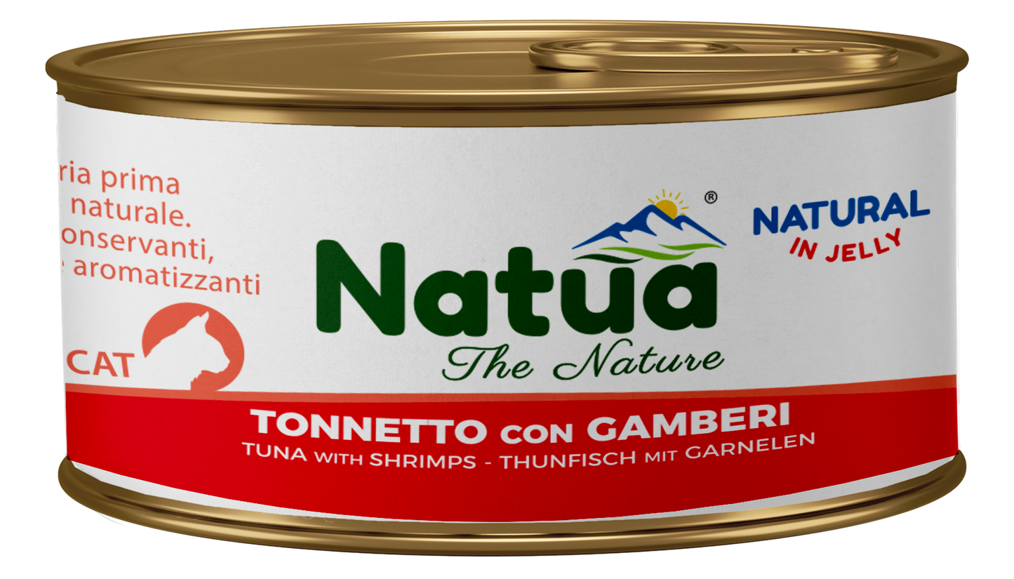 Natua jelly cat tonnetto e gamberi 24x150 gr