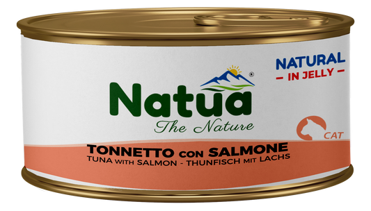 Natua jelly cat tonnetto con salmone 24x85 gr