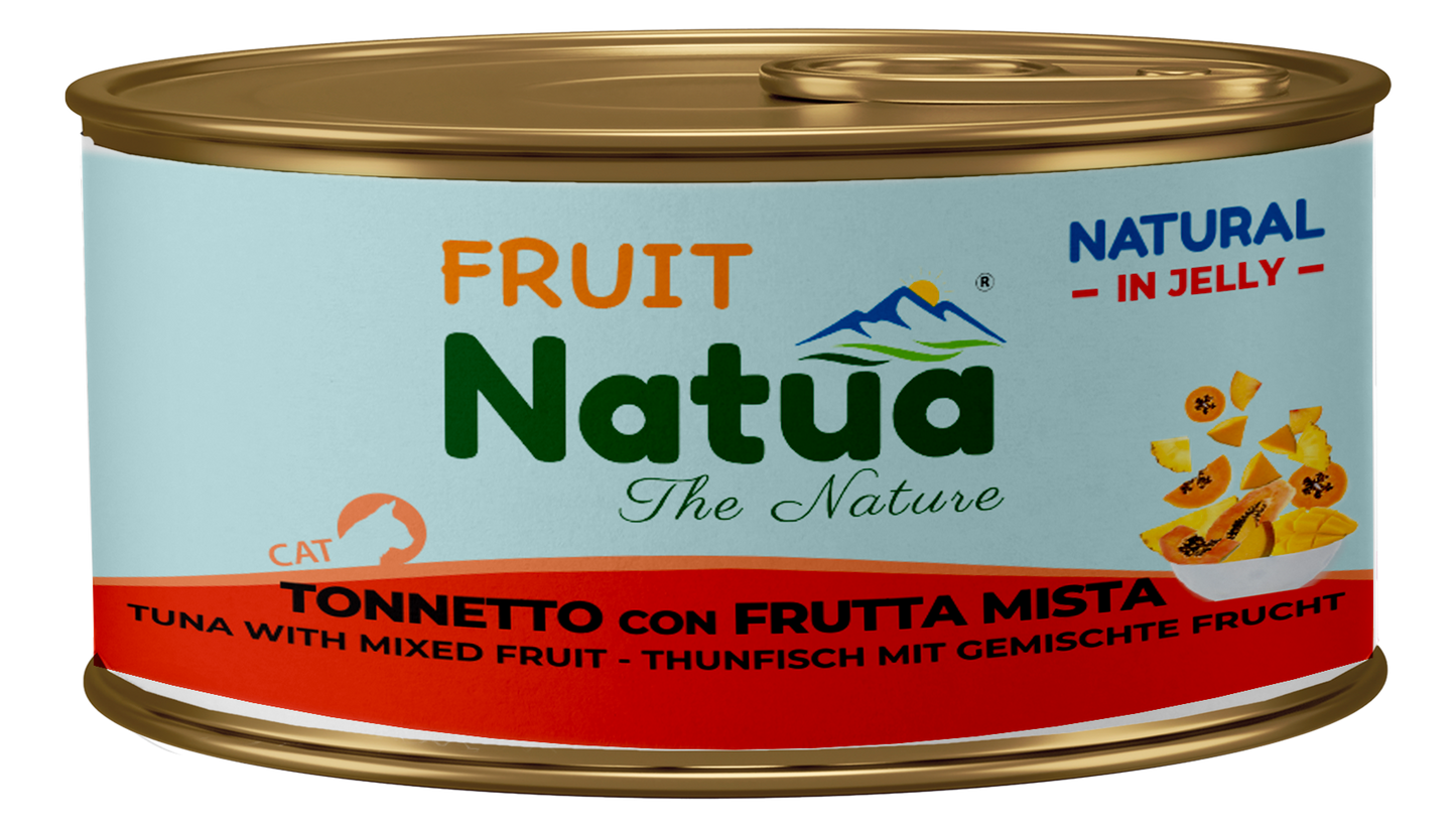 Natua jelly cat tonnetto con frutta mista 24x85 gr
