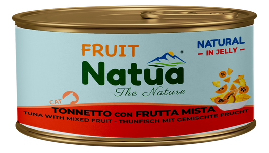 Natua jelly cat tonnetto con frutta mista 24x85 gr