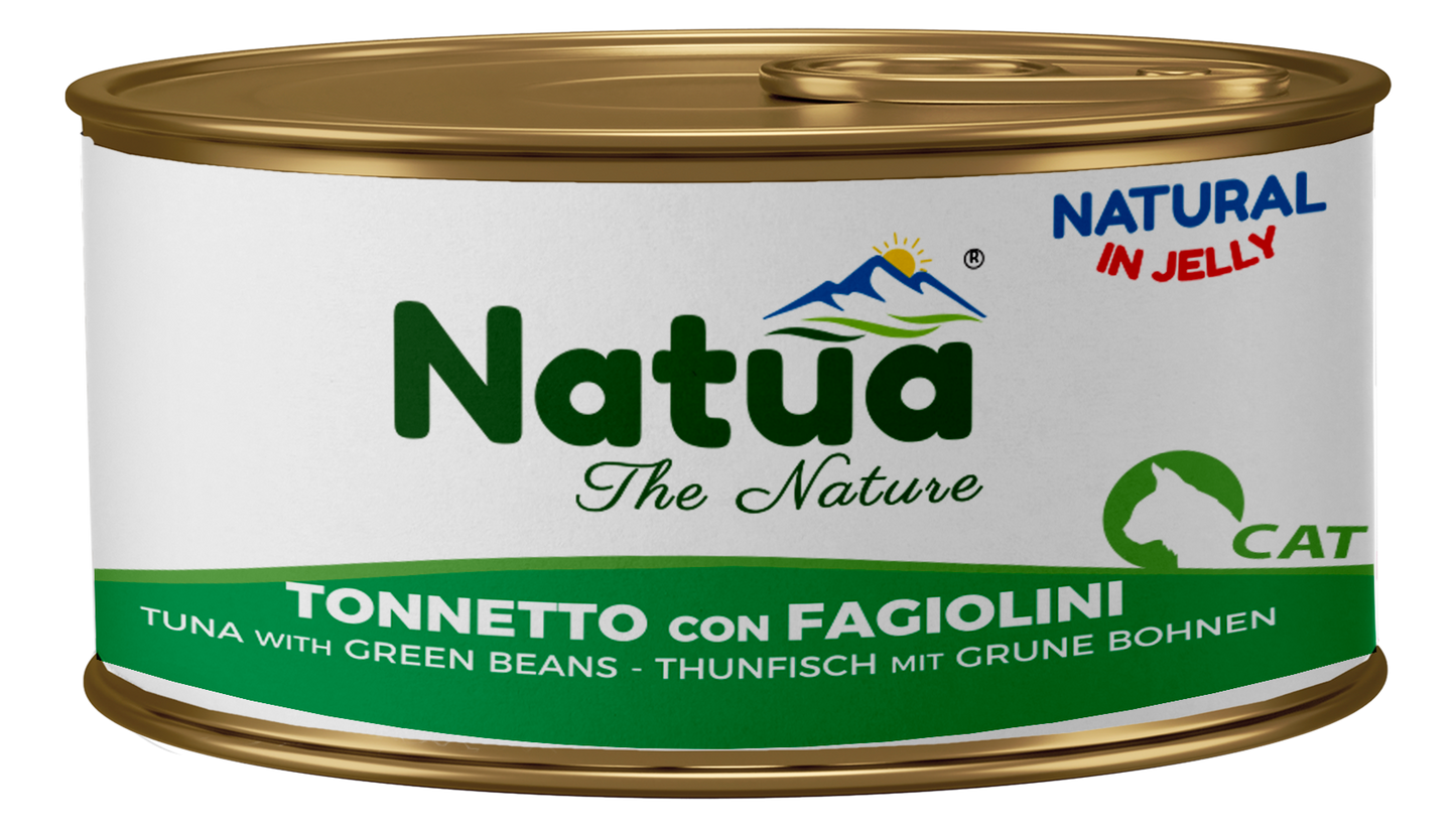 Natua jelly cat tonnetto con fagiolini 24x85 gr