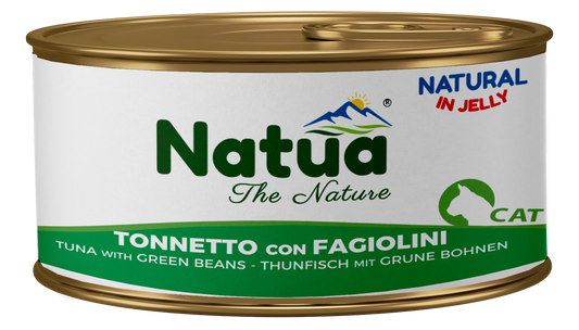 Natua jelly cat tonnetto con fagiolini 24x85 gr