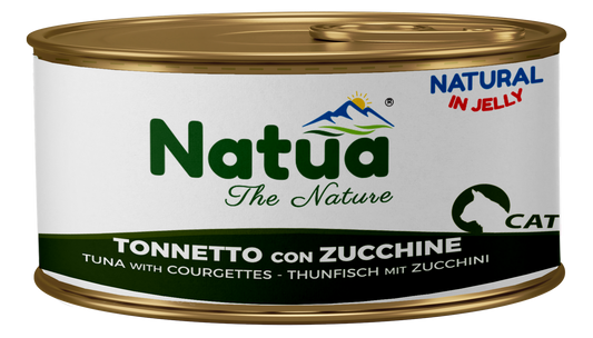 Natua jelly cat tonnetto con zucchine 24x85 gr