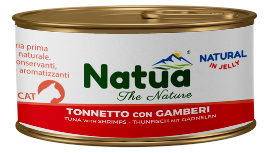 Natua jelly cat tonnetto e gamberi 24x150 gr