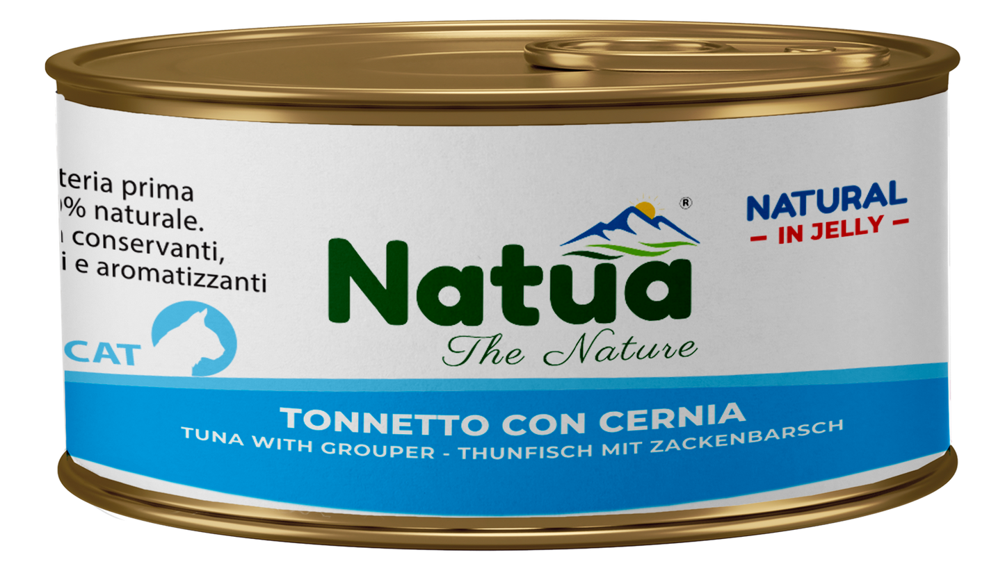 Natua jelly cat tonnetto con cernia 24x150 gr