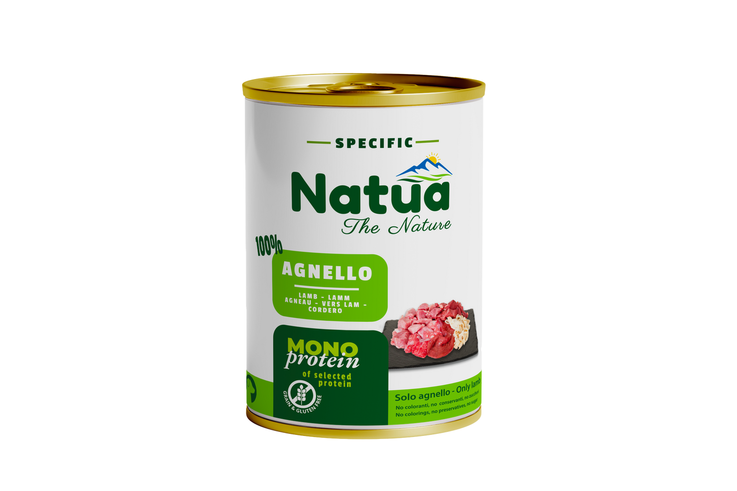 Natua spe. Dog agnello 6x400 gr