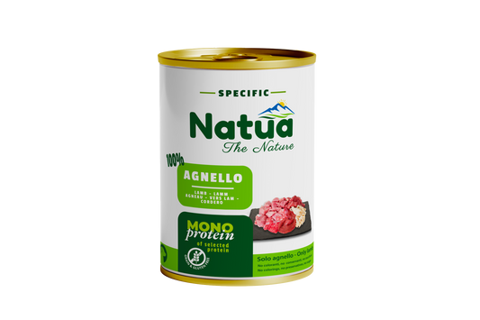 Natua spe. Dog agnello 6x400 gr
