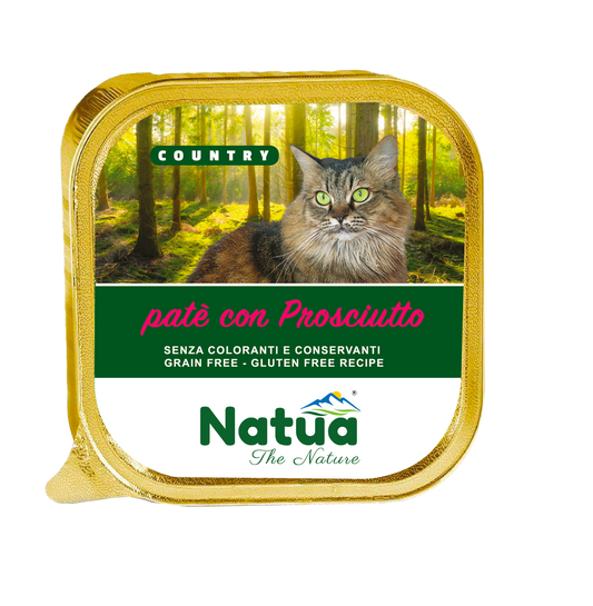Natua Cat Country prosciutto 34x100 gr